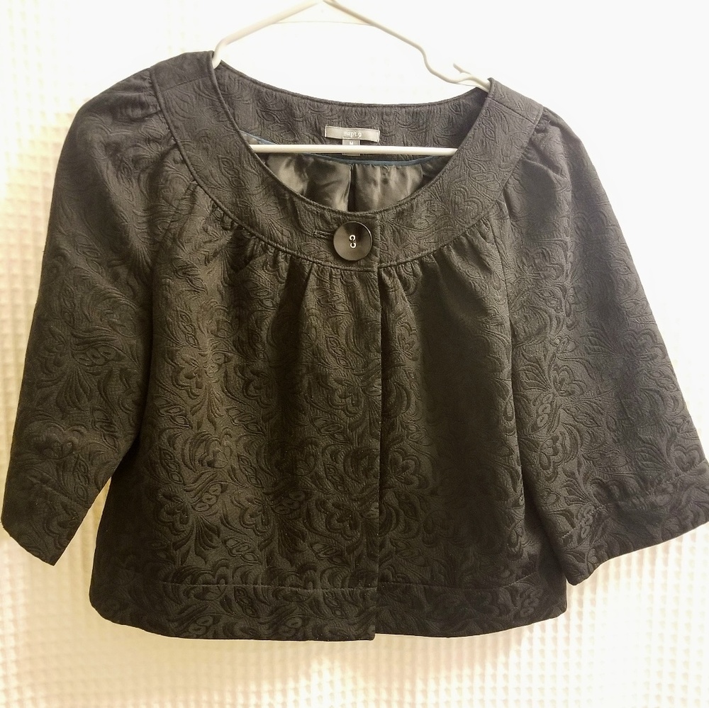 One button jacket